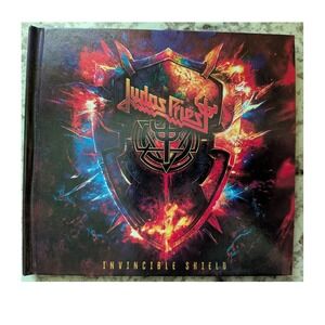 Judas Priest Invincible Shield Deluxe CD Album Heavy Metal Rock Music 2024 we